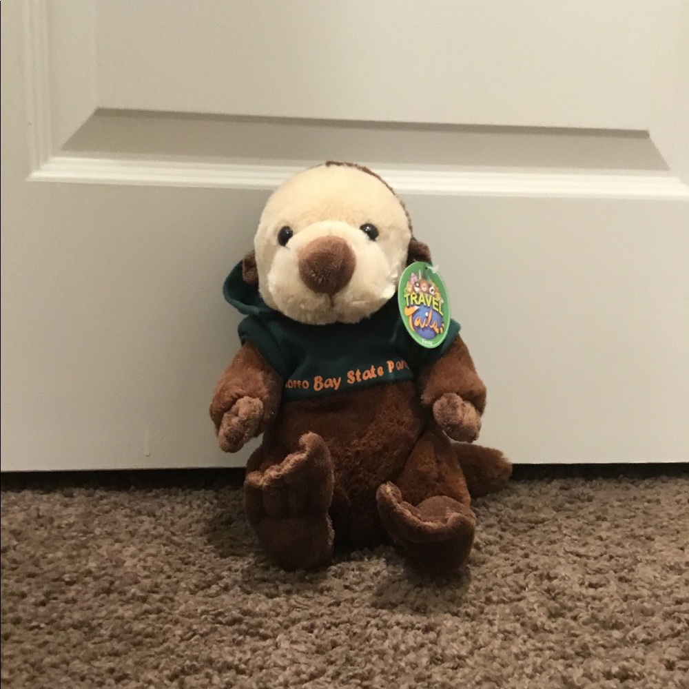 Otter push stuff toy